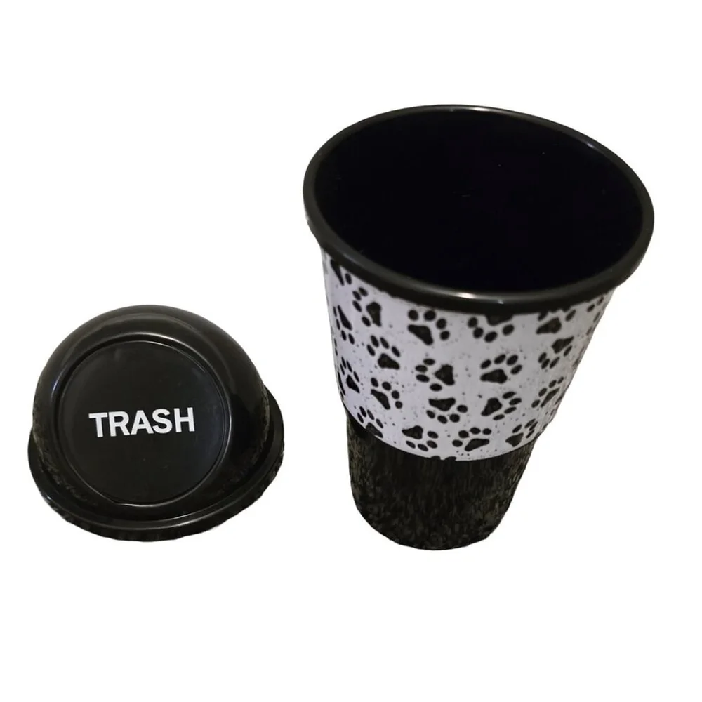 NWOT Small Paw Print Mini Trash Container‎